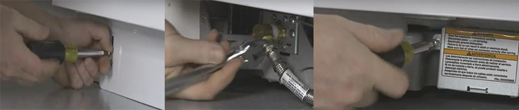 Руководство по замене тэна в посудомоечной машине п. 1-3