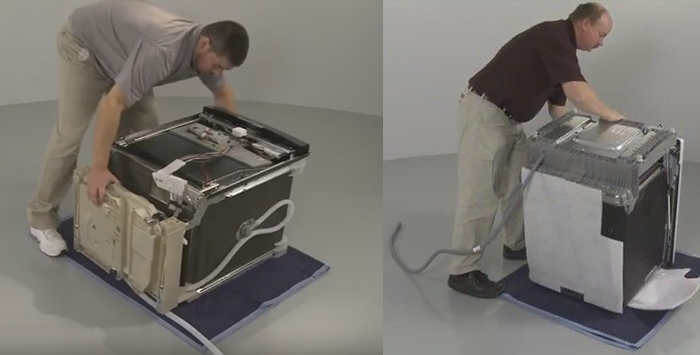 Разборка посудомоечной машины