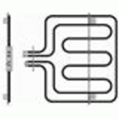 ТЭН верхний для духовки ELECTROLUX 3570355010