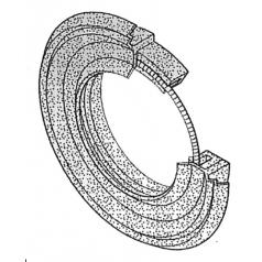 Сальник для стиральной машины 35x52/65x7/10 GPF ARISTON C00039667
