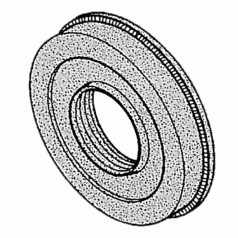 Сальник для стиральной машины 30x52/73x11,5/15,5 GPF ELECTROLUX 50095263005