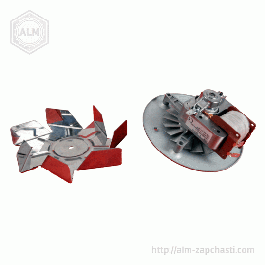 Комплект вентилятора духовки SMEG 699250029