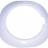 Внешняя обечайка люка для стиральной машины Ariston C00035765
