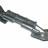 Петля люка для стиральной машины Bosch Siemens 107628