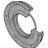 Сальник для стиральной машины 40,2x72/80x8/13 GPF ELECTROLUX 1240244002